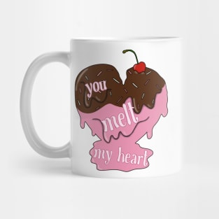 You melt my heart (ice cream) Mug